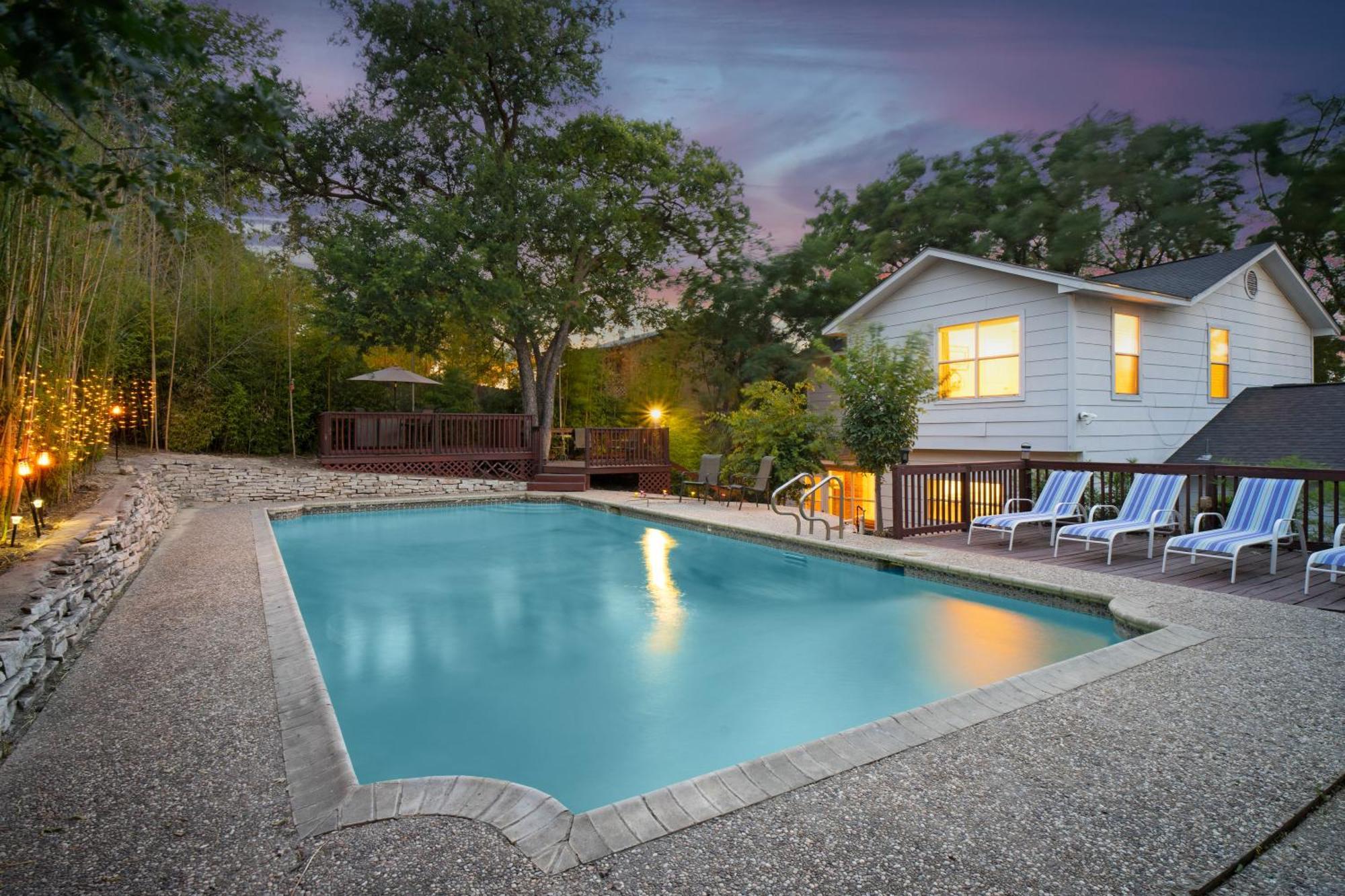Bamboo Oasis-Relaxing Hot Tub-Family Time Villa San Antonio Exterior foto